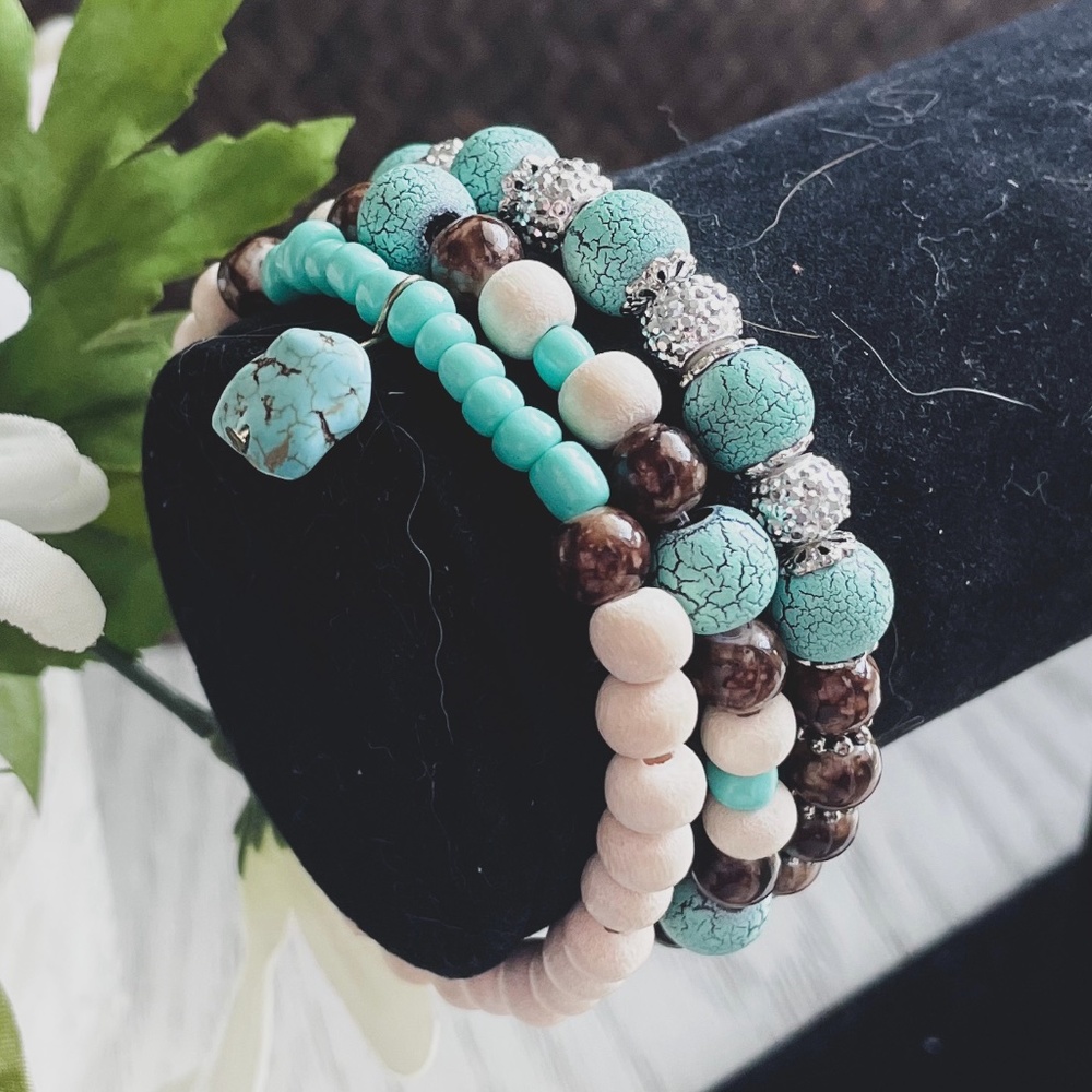 Boho/Earthly Bracelets Set